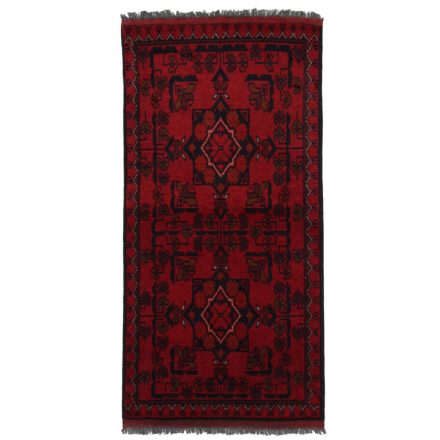 Dywan Afgan wełniany Kargai 50x100 ręcznie wiązany dywan orientalny