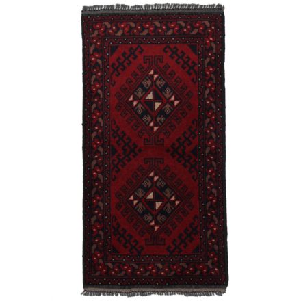 Dywan Afgan wełniany Kargai Caucasian 50x96 ręcznie wiązany dywan orientalny
