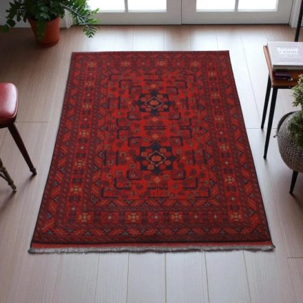 Dywan Afgan wełniany Bokhara 94x145 ręcznie wiązany dywan orientalny