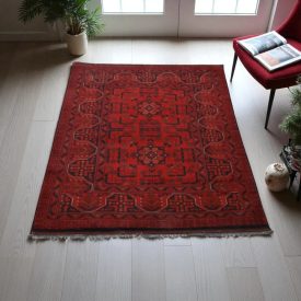 Dywan Afgan wełniany Bokhara 100x145 ręcznie wiązany dywan orientalny