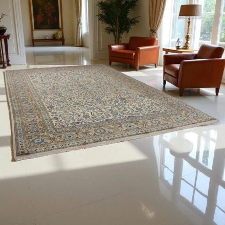 Dywan perski Kashan 279x405 ręcznie wiązany perski dywan do salonu