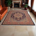 Dywan irański Heriz 210x282 ręcznie tkany perski dywan do salonu