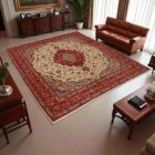 Dywan irański Yazd 212x241 Ręcznie tkany perski dywan do salonu