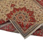 Dywan irański Yazd 199x255 Ręcznie tkany perski dywan do salonu