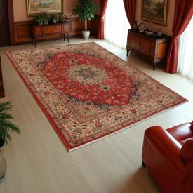 Dywan irański Yazd 194x244 Ręcznie tkany perski dywan do salonu