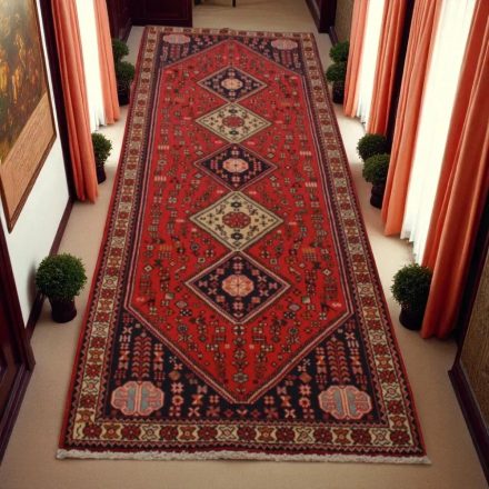 Chodnik dywanowy Quchan 80x285 ręcznie wiązany perski dywan do przedpokoju
