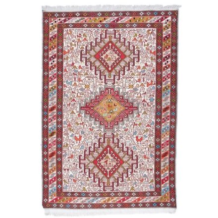 Tkany ręcznie kilim wełniane 98x143 kilim do salonu, kilim do sypialni