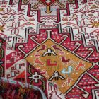 Tkany ręcznie kilim wełniane 98x143 kilim do salonu, kilim do sypialni