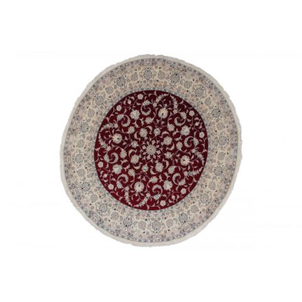 Dywan okrągły Nain 192x208 ręcznie tkany tradycyjny perski dywan