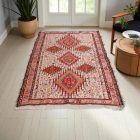 Tkany ręcznie kilim wełniane 102x184 kilim do salonu, kilim do sypialni