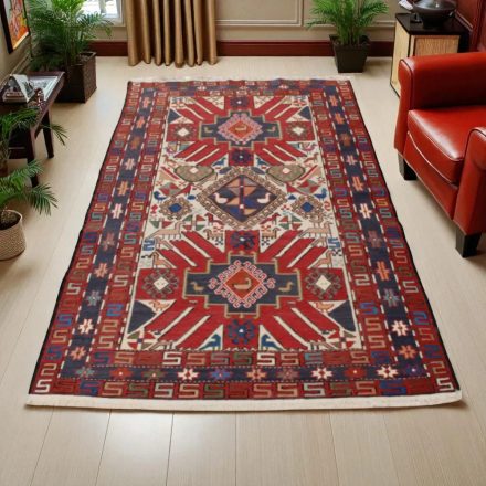 Tkany ręcznie kilim wełniane 115x194 kilim do salonu, kilim do sypialni