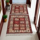 Tkany ręcznie kilim wełniane 73x202 kilim do salonu, kilim do sypialni