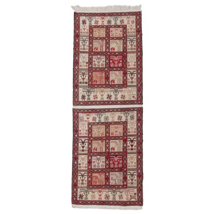 Tkany ręcznie kilim wełniane 73x202 kilim do salonu, kilim do sypialni