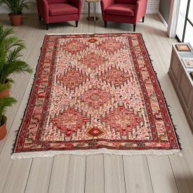 Tkany ręcznie kilim wełniane 119x189 kilim do salonu, kilim do sypialni