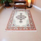 Dywan jedwabny Ghom 129x199 oryginalny jedwabny dywan