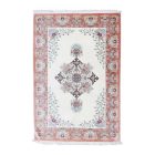 Dywan jedwabny Ghom 129x199 oryginalny jedwabny dywan