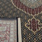 Dywan Perski niebieski MAHI 160x230 ekskluzywny dywan do salonu z akrylu