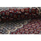 Dywan okrągły bordowy Mahi 150x150 ekskluzywny perski dywan z akrylu