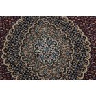 Dywan okrągły bordowy Mahi 150x150 ekskluzywny perski dywan z akrylu