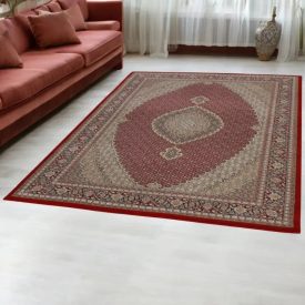Dywan akrylowy ze wzorem Mahi - bordowy 200x300