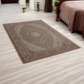 Dywan Perski brązowy MAHI 140x200 luksusowy dywan akrylowy