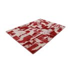 Design dywan czerwony-biały Patchwork 170x241 dywan do salonu