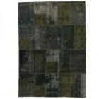 Design dywan zielony Patchwork 168x239 dywan do salonu