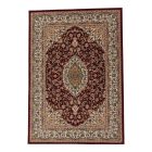 Dywan perski Isfahan bordowy 160x230 luksusowy akrylowy dywan do salonu