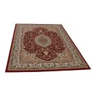 Dywan perski Isfahan bordowy 160x230 luksusowy akrylowy dywan do salonu