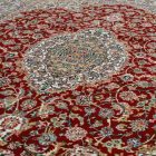 Dywan perski Isfahan bordowy 160x230 luksusowy akrylowy dywan do salonu