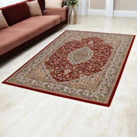 Dywan perski Isfahan bordowy 200x300 wysokiej jakości Dywan do salonu z akrylu