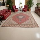 Duży dywan perski Tabriz 245x355 ręcznie tkany irański dywan do salonu