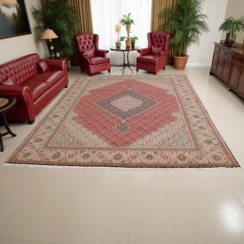 Duży dywan perski Tabriz 245x355 ręcznie tkany irański dywan do salonu