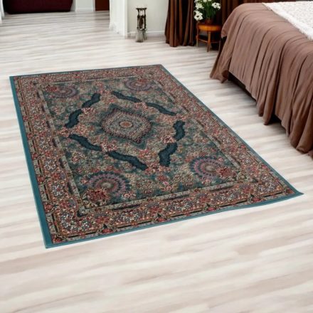 Dywan Perski niebieski TABRIZ 140x200 ekskluzywny dywan akrylowy