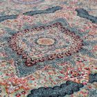 Dywan Perski niebieski TABRIZ 160x230 ekskluzywny dywan do salonu z akrylu