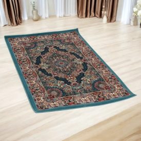 Dywan akrylowy ze wzorem Tabriz - niebieski 80x120