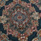 Dywan perski niebieski Tabriz 80x120 dywan do salonu, dywan do sypialni