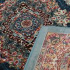 Dywan perski niebieski Tabriz 80x120 dywan do salonu, dywan do sypialni