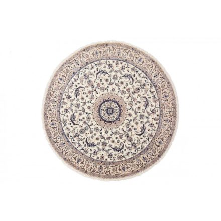 Dywan okrągły Nain 223x230 ręcznie tkany tradycyjny perski dywan