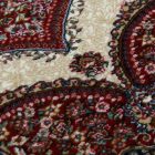 Dywan akrylowy ze wzorem Medalion - bordowy 60x90