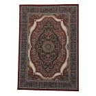 Dywan akrylowy ze wzorem Medalion - bordowy 80x120