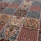 Dywan Perski beżowy KHESHTI 160x230 ekskluzywny dywan do salonu z akrylu