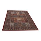 Dywan akrylowy ze wzorem Kheshti - bordowy 140x200