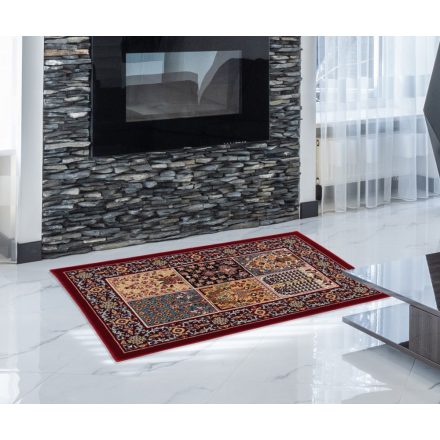 Dywan perski bordowy Kheshti 60x90 premium dywan do salonu lub sypialni