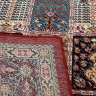 Dywan perski bordowy Kheshti 60x90 wysokiej jakości dywan akrylowy