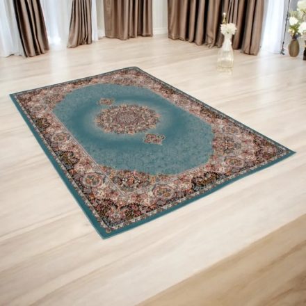 Dywan perski Isfahan niebieski 80x120 ekskluzywny dywan akrylowy