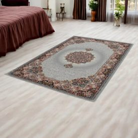   Dywan Perski szary TABRIZ 140x200 wysokiej jakości dywan akrylowy