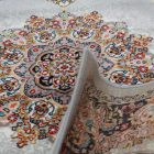 Dywan perski Isfahan szary 80x120 ekskluzywny dywan akrylowy
