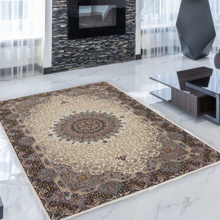 Dywan Perski beżowy Kerman 140x200 premium dywan do salonu lub sypialni