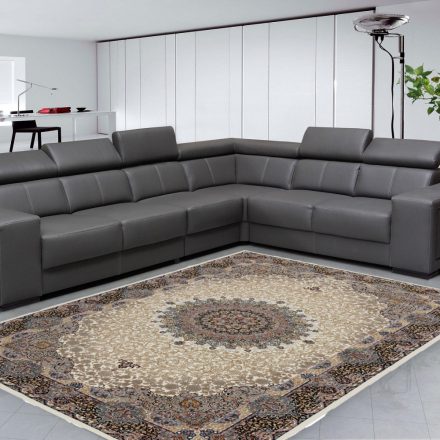 Dywan Perski beżowy Kerman 160x230 premium dywan do salonu lub sypialni